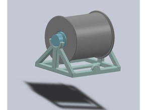 pergo soudure titulaire 1 lb roll de l'électronique abs petg pla la l'aide souder stand station outil soudage bobine outils 3d print model - Mito3D