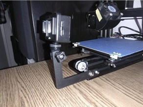 gopro monte tronxy x1 Impressora 3d acessórios 2020 extrusão a montagem 3d print model - Mito3D