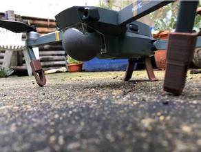 dji mavic pro Fuß 30mm Kamera Drohne Fuß-Erweiterung r l mavic-pro hinteren 3d print model - Mito3D