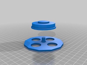 spool holder - ball bearing design 3d printer accessories filament sculpto+ 3d print model - Mito3D