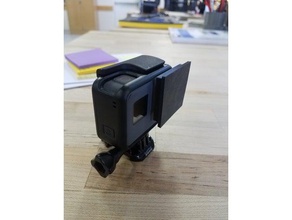 gopro hero 5 tampa da lente câmera a os acessórios black go pro ir 3d print model - Mito3D