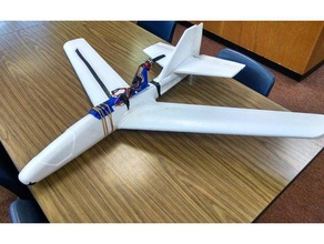 köpük planör rc motor servo pil alıcı bağlayın r c araçlar uçak fırçasız kolay eğlenceli monte edin uzaktan kumanda basit gökyüzü binici 3d print model - Mito3D
