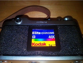 film type reminder frame camera 35mm analog photography memo holder 3d print model - Mito3D