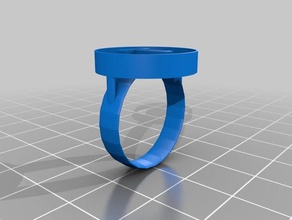 thingiverse logo ring 3d printing printer 3d print model - Mito3D