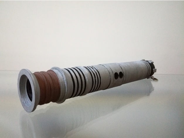 modular lightsaber 3 revan - build your saber toys & games custom customizable jedi lamp led sith star wars 3D print model - Mito3D