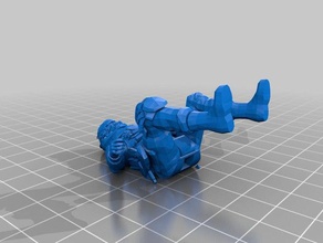 titanfall sentado piloto A impressão 3d 3d print model - Mito3D