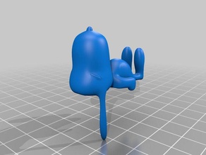 snoopy uyuyor heykeller heykel sleepy 3d print model - Mito3D