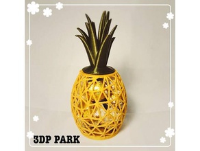ananas kutusu sanat şeker moda ev 3d print model - Mito3D