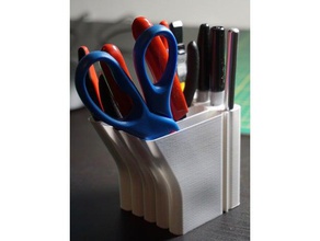 pinze vaso organizzazione pinza titolare stand spirale strumenti strumento di supporto il 3d print model - Mito3D