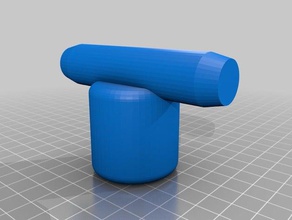 hot water bottle key arthritus 3d printing 3d print model - Mito3D