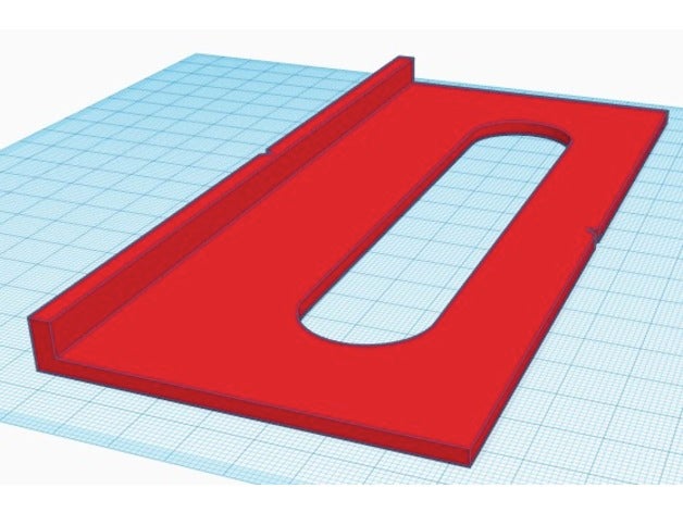 coroplast la main guide de coupe des outils à 3D print model - Mito3D