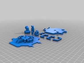logicoma body toys & games ghost shell logitech webcam spider tripod tank 3d print model - Mito3D