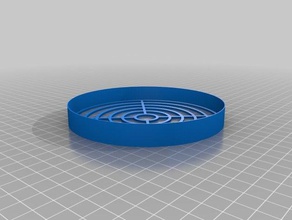 tube fan grill household 3d print model - Mito3D