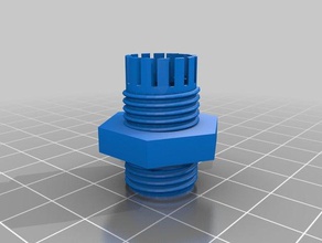 parameterized cable gland electronics 3d print model - Mito3D