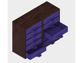 piccoli oggetti organizer utensili & caselle box titolare elementi organizzatore piccola strumento 3d print model - Mito3D