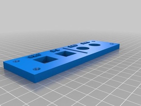 ikea falta do painel interruptor incl porta hdmi Impressora 3d de peças 3d print model - Mito3D