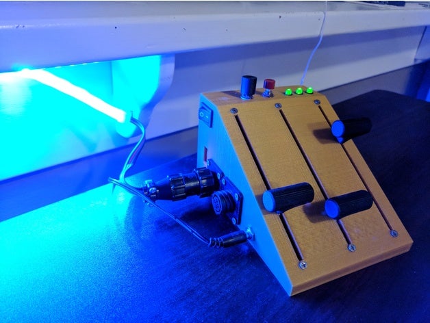 rgb led controller electronics strip 3D print model - Mito3D