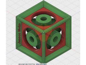 atom dual bico de teste stl xcr-z A impressão 3d testes 3d print model - Mito3D