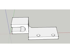 end stop machine tools mendel prusa i3 reprap x z 3d print model - Mito3D