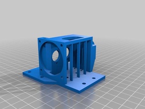 e3d chimera mount 3dtouch 3d printer parts 3d print model - Mito3D