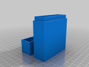 blank deck box 3d printing 3d print model - Mito3D