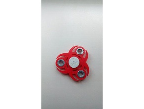 biohazard fidget giratório m10 mecânico de brinquedos 3d print model - Mito3D
