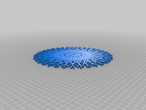 snowflake models blockscadsnowflake 3d print model - Mito3D