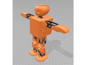 miniplan - qrio humanoid robot robotics 3d print model - Mito3D
