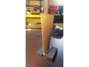 compressor blade stand sculptures 737 airplane boeing fan flight 3d print model - Mito3D