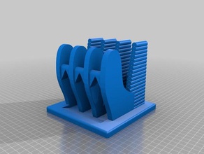 placa de corte titular secagem cozinha e sala jantar cuttingboard rack do suporte 3d print model - Mito3D