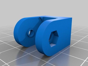 el tensor de la correa del eje x grande polea gt2 dientes Impresora 3d las piezas anet a6 actualización los mods 3d print model - Mito3D