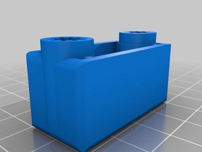 mp selecione mini v2 pórtico fim do bloco de substituição Impressora 3d peças mpsm 3d print model - Mito3D