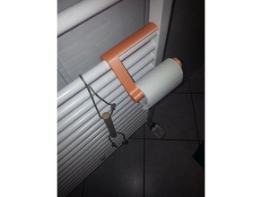 oh merda toiletpaper radiador clipe casa de banho aquecimento simples assim papel higiênico porta rolo higiénico 3d print model - Mito3D