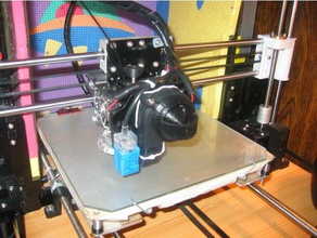 fan jet venturi 360 3d printing degree ajustable anet a8 upgrade cooling 5015 3d print model - Mito3D