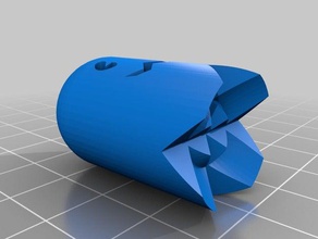 pac-ghost 3d printing pacman ghost 3d print model - Mito3D