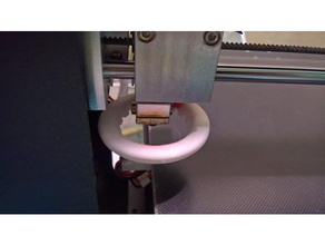 jgaurora a5 partie ronde du ventilateur L'imprimante 3d de pièces 3d print model - Mito3D