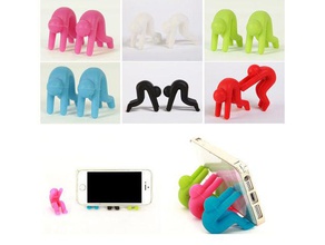 funny phone stand 3d print model - Mito3D
