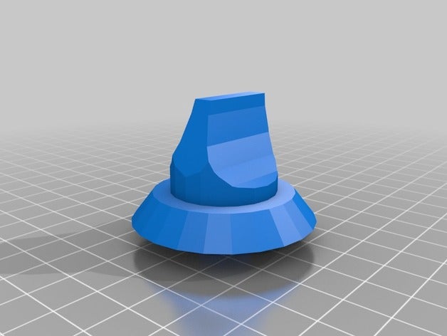 stove knob 3d printing replacement 3D print model - Mito3D