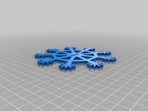 ethan's snowflake sculptures 3d print model - Mito3D