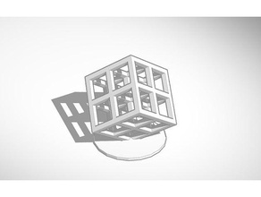 lattice torture test 3d printing tests printer benchmark cube 3d print model - Mito3D