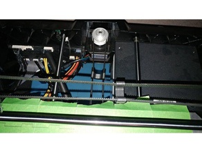 ribbed belt clip 3d printer parts 3d print model - Mito3D