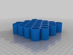 vallejo Farbe rack hobby 3d print model - Mito3D
