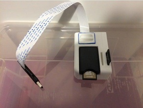 adaptateur micro sd - sd-sd tarjetas de adaptador la electrónica el carta titular tarjeta 3d print model - Mito3D