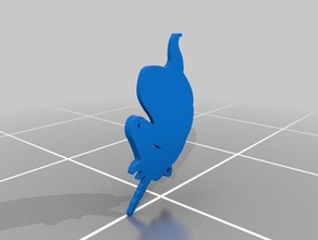 unicorn pendant 3d printing kawaii licorne pendants pendentif 3d print model - Mito3D
