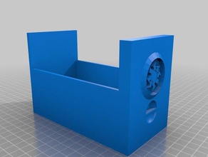 modulare mtg drower Spielzeug & game Zubehör Magie sammeln storage box 3d print model - Mito3D