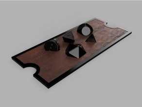 dual-material Deckel 7soulfox Würfel-Tablett Würfel 3d print model - Mito3D