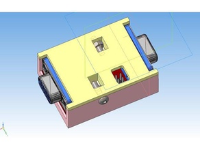adapter rev11b case electronics 3d print model - Mito3D