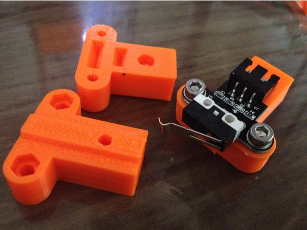 lerdge mechanical endstop limit switch mount delta 3d printer accessories 3D print model - Mito3D