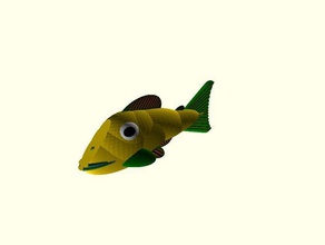 customizable fishing lure adjustable diving depth sport & outdoors customizer fish 3d print model - Mito3D