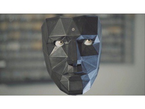 doorman interactive art anamation mask servo 3d print model - Mito3D